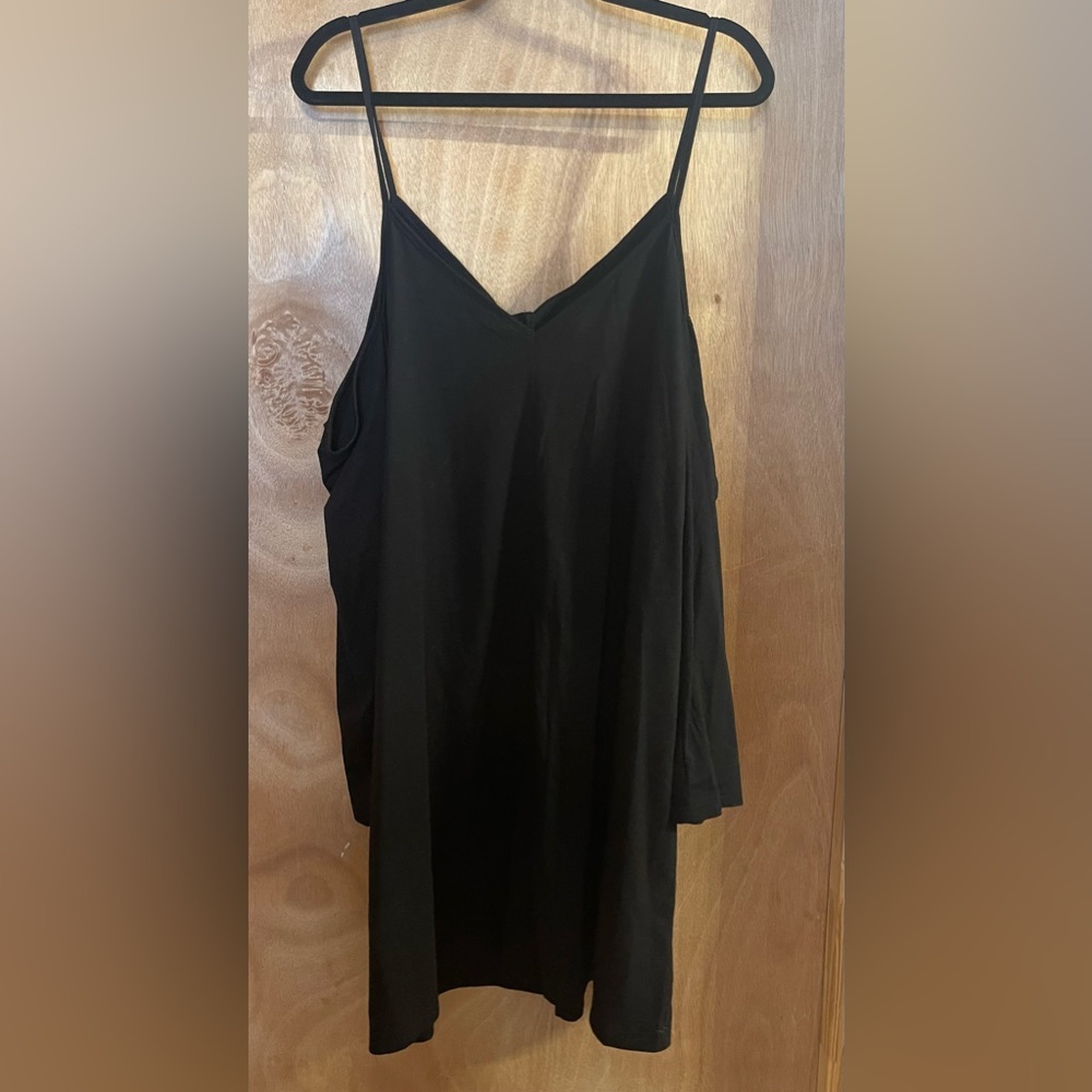 NWOT SHEIN Plus Studded Cold Shoulder Dress 2X - Picture 6 of 7